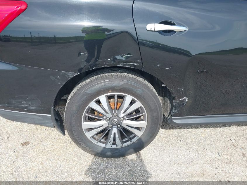 2017 Nissan Pathfinder Sl VIN: 5N1DR2MN3HC633607 Lot: 42830841