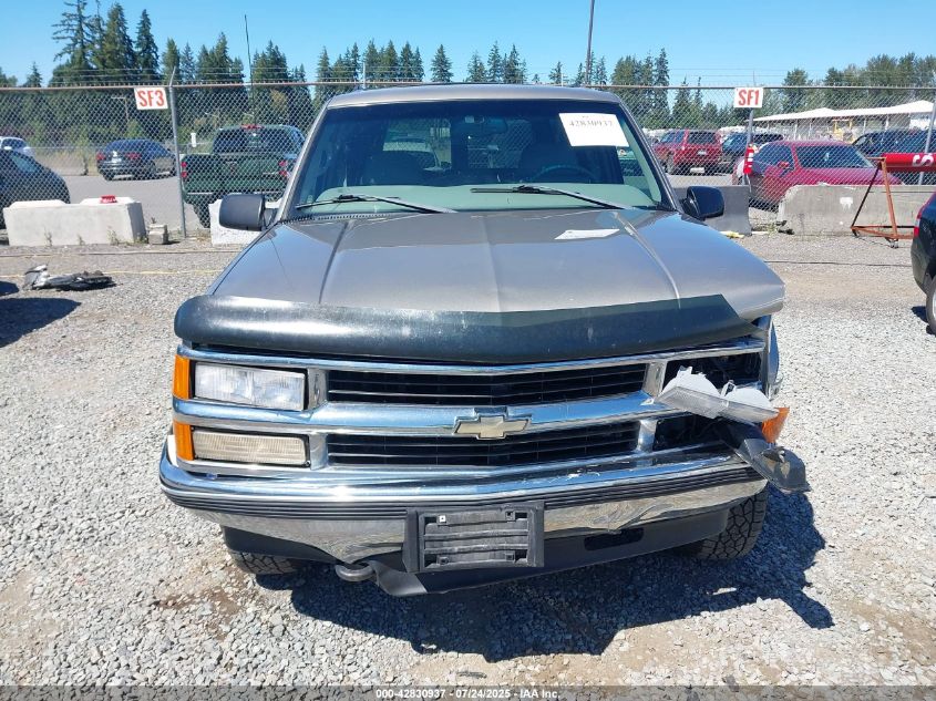 1999 Chevrolet Tahoe Ls VIN: 1GNEK13R8XR101882 Lot: 42830937