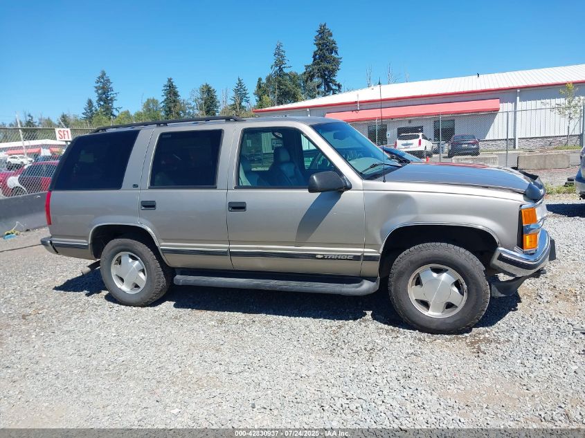 1999 Chevrolet Tahoe Ls VIN: 1GNEK13R8XR101882 Lot: 42830937