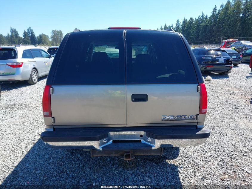 1999 Chevrolet Tahoe Ls VIN: 1GNEK13R8XR101882 Lot: 42830937