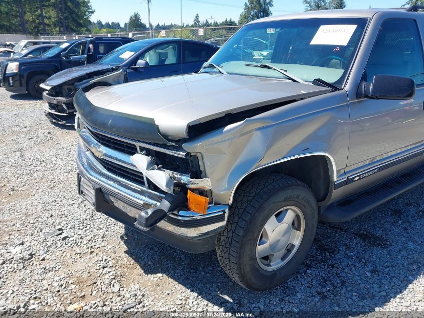 1999 Chevrolet Tahoe Ls VIN: 1GNEK13R8XR101882 Lot: 42830937