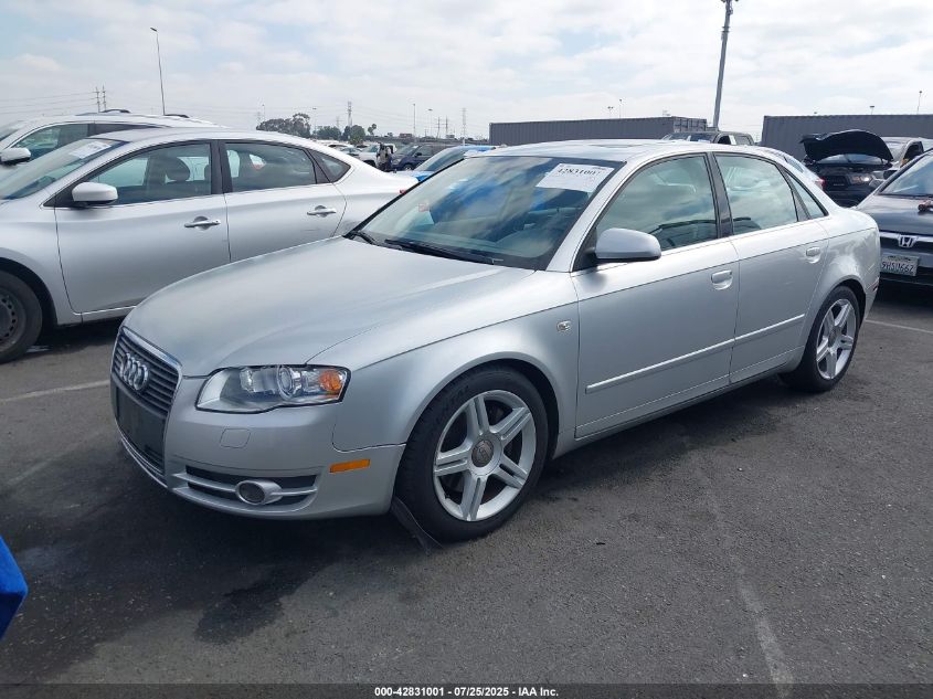 2005 Audi A4 2.0T VIN: WAUAF68E05A437422 Lot: 42831001