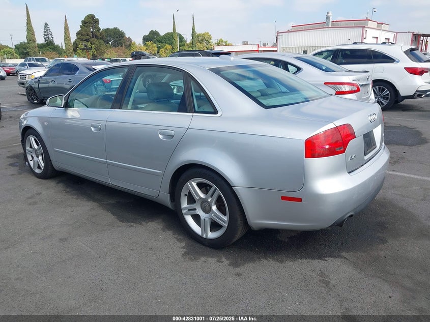 2005 Audi A4 2.0T VIN: WAUAF68E05A437422 Lot: 42831001