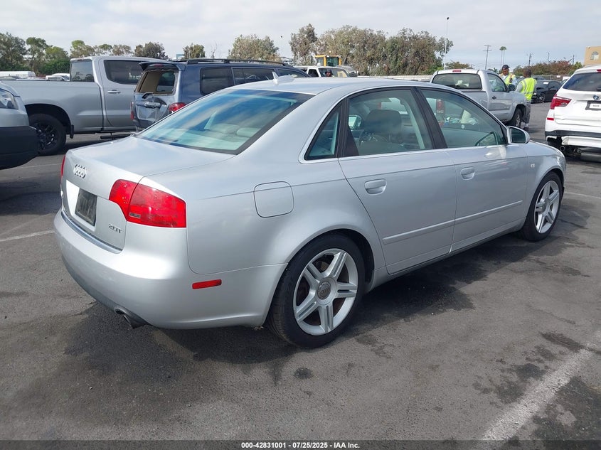 2005 Audi A4 2.0T VIN: WAUAF68E05A437422 Lot: 42831001