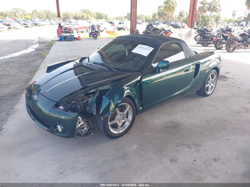 2003 Toyota Mr2 Spyder VIN: JTDFR320430064335 Lot: 42831073