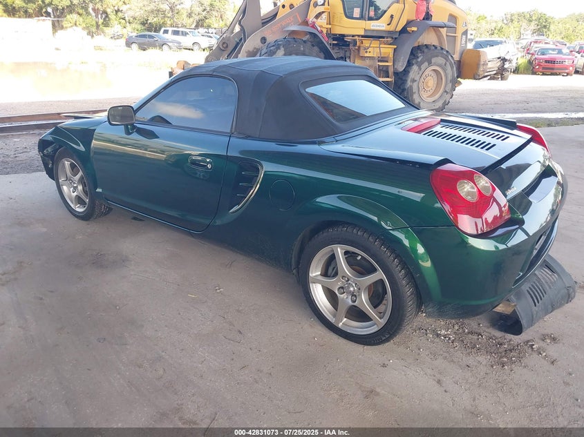 2003 Toyota Mr2 Spyder VIN: JTDFR320430064335 Lot: 42831073