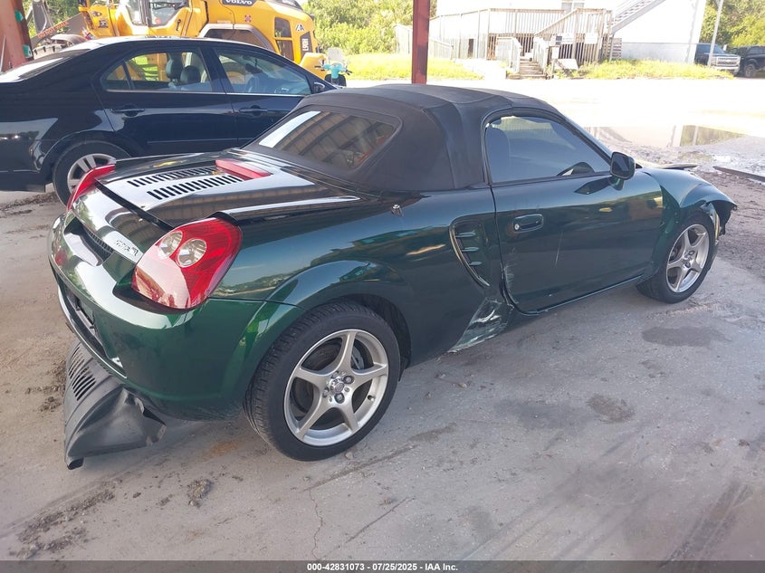 2003 Toyota Mr2 Spyder VIN: JTDFR320430064335 Lot: 42831073