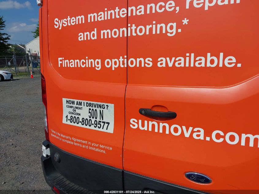 2019 Ford Transit-250 VIN: 1FTYR2XG7KKB86361 Lot: 42831101