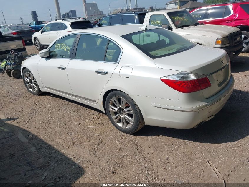 2011 Hyundai Genesis 4.6 VIN: KMHGC4DF3BU128252 Lot: 42831309