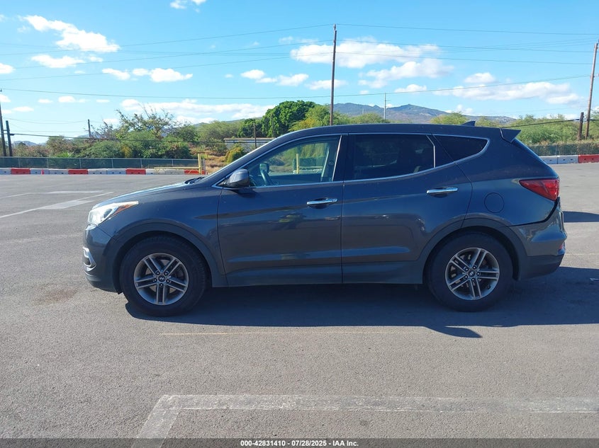 VIN 5XYZT3LB4HG404034 2017 HYUNDAI SANTA FE SPORT 2.4L