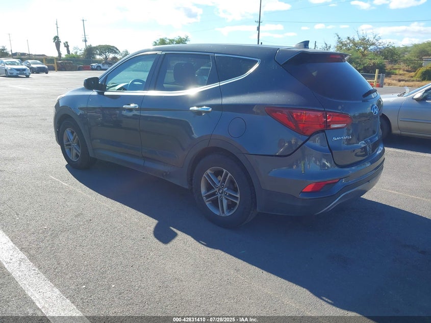 VIN 5XYZT3LB4HG404034 2017 HYUNDAI SANTA FE SPORT 2.4L