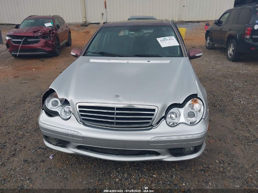 2006 Mercedes-Benz C 230 Sport VIN: WDBRF52H96A909801 Lot: 42831422
