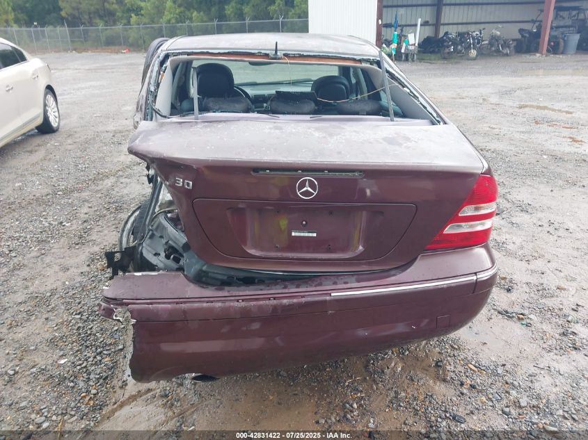 2006 Mercedes-Benz C 230 Sport VIN: WDBRF52H96A909801 Lot: 42831422