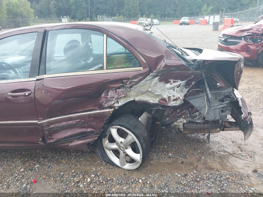 2006 Mercedes-Benz C 230 Sport VIN: WDBRF52H96A909801 Lot: 42831422