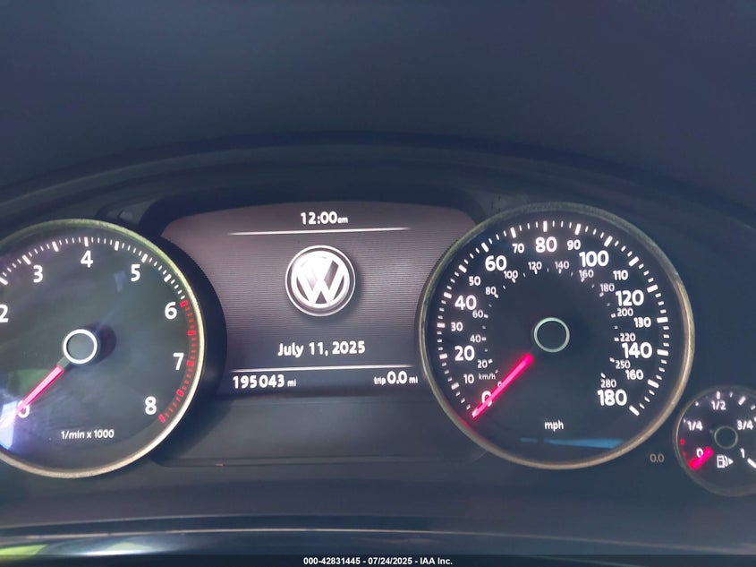 2016 VOLKSWAGEN TOUAREG VR6 SPORT - WVGEF9BPXGD006700