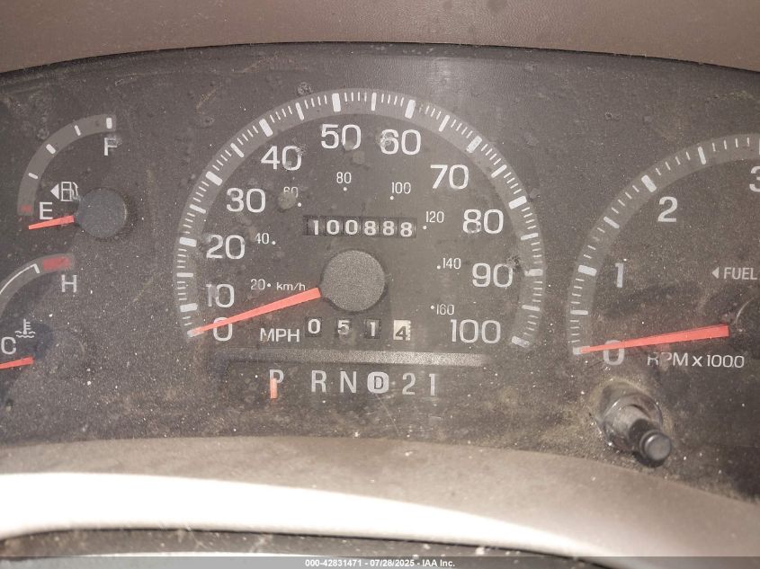 1997 Ford F-150 Lariat/Xl/Xlt VIN: 1FTDX18W9VKB39891 Lot: 42831471