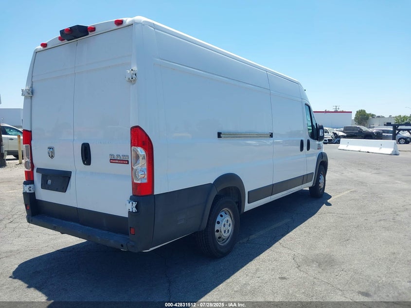 Vin: 3c6urvjgxke504007, lot: 43325039, ram promaster 3500 cargo van high roof 159 wb ext 20194