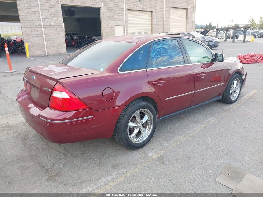 2005 Ford Five Hundred Limited VIN: 1FAHP28145G117138 Lot: 42831522