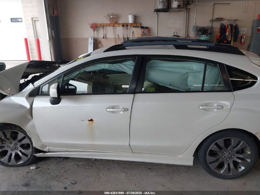 2014 Subaru Impreza 2.0I Sport Premium VIN: JF1GPAL68E8230254 Lot: 42831569