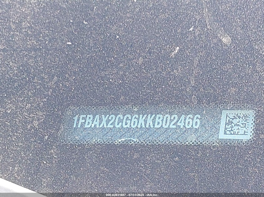 2019 FORD TRANSIT-350 XLT - 1FBAX2CG6KKB02466