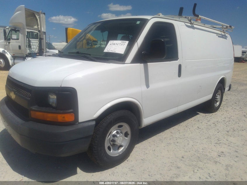 Vin: 1gcwgfcf6f1269356, lot: 43325264, chevrolet express 2500 work van 20152