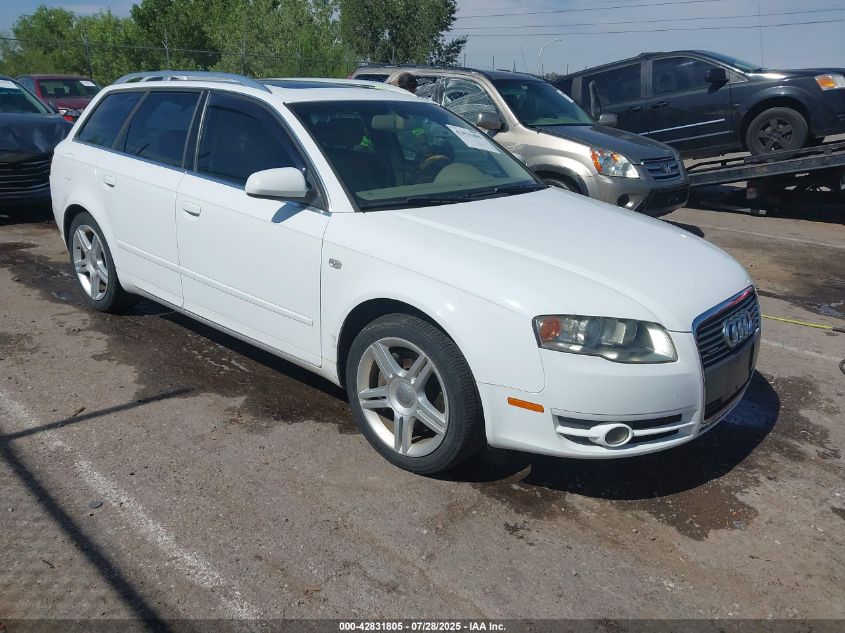 2007 Audi A4 2.0T Avant VIN: WAUKF78E47A103536 Lot: 42831805