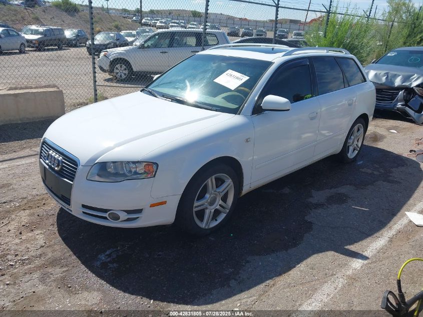 2007 Audi A4 2.0T Avant VIN: WAUKF78E47A103536 Lot: 42831805