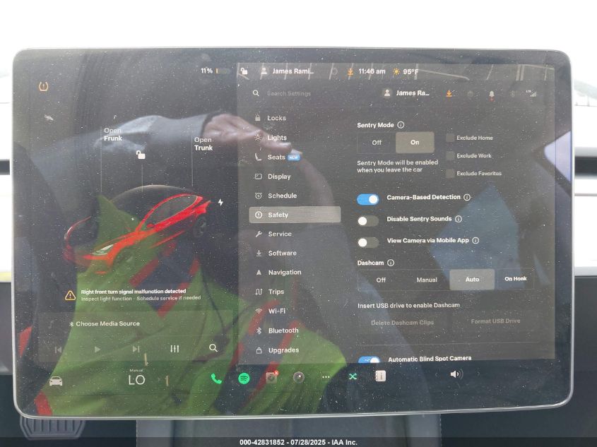 2021 Tesla Model 3 Long Range Dual Motor All-Wheel Drive VIN: 5YJ3E1EB4MF983397 Lot: 42831852