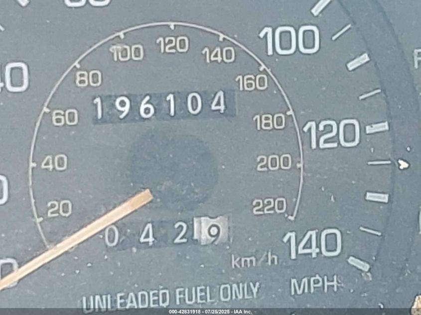 1996 Toyota Camry Dx/Le/Xle VIN: JT2BG12KXT0380003 Lot: 42831918