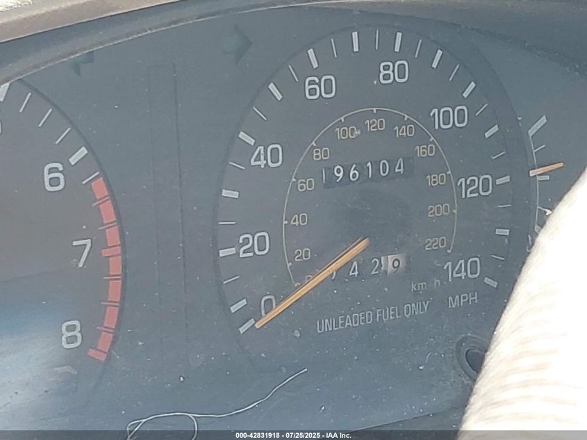 1996 Toyota Camry Dx/Le/Xle VIN: JT2BG12KXT0380003 Lot: 42831918