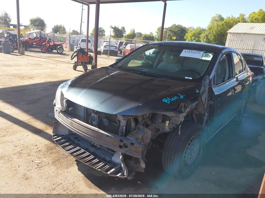 2016 NISSAN SENTRA SV 3N1AB7AP2GY317834