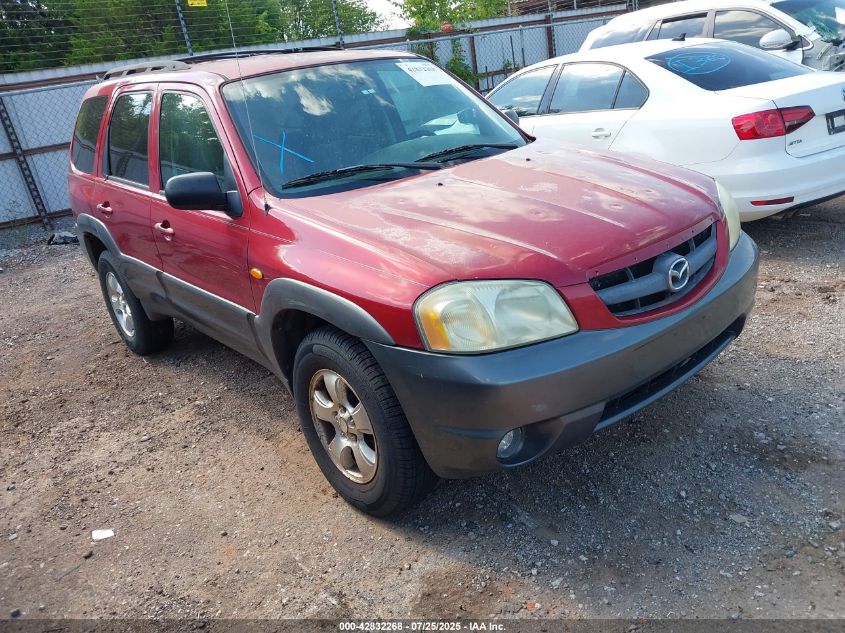 2003 Mazda Tribute Lx V6 VIN: 4F2YZ04113KM36229 Lot: 42832268
