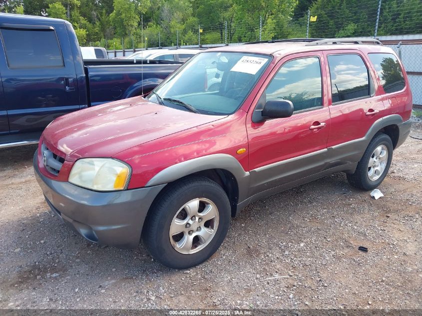 2003 Mazda Tribute Lx V6 VIN: 4F2YZ04113KM36229 Lot: 42832268