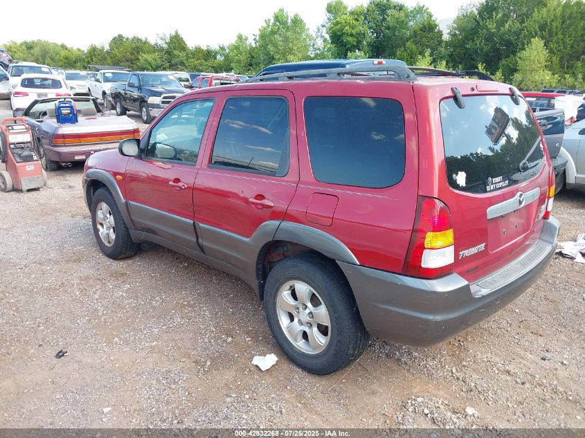 2003 Mazda Tribute Lx V6 VIN: 4F2YZ04113KM36229 Lot: 42832268