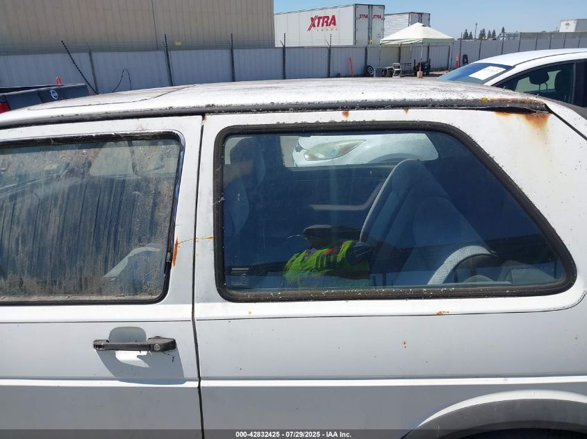 1986 Volkswagen Gti VIN: 1VWDB0177GV059080 Lot: 42832425