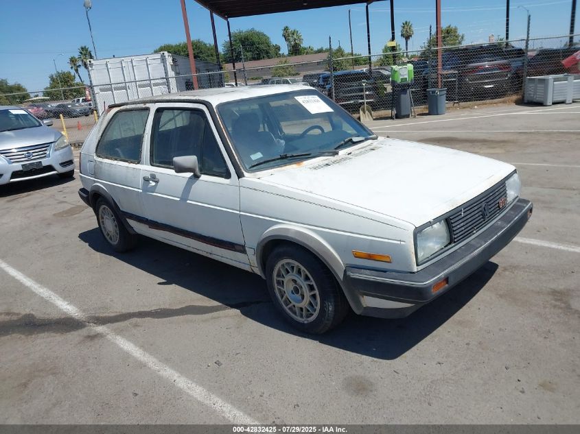 1986 Volkswagen Gti VIN: 1VWDB0177GV059080 Lot: 42832425