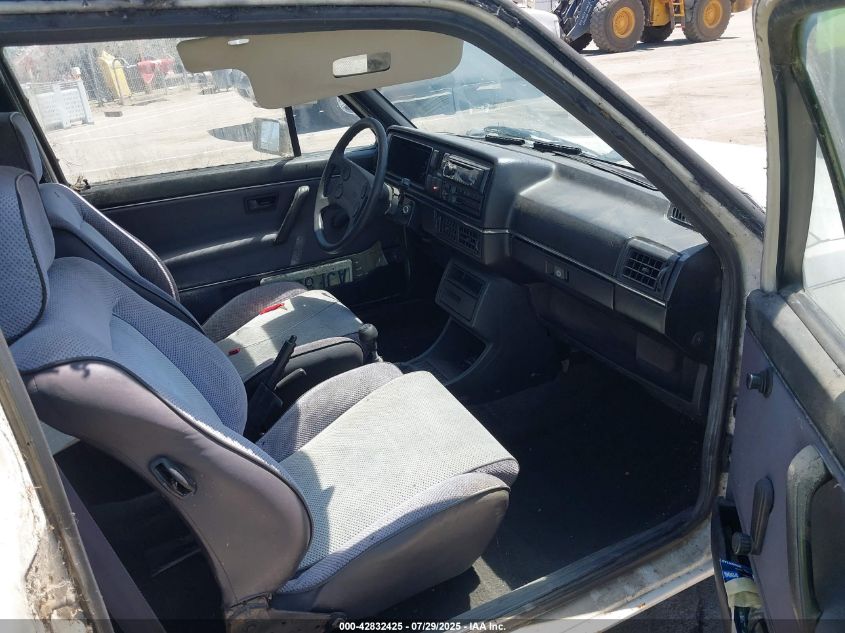 1986 Volkswagen Gti VIN: 1VWDB0177GV059080 Lot: 42832425