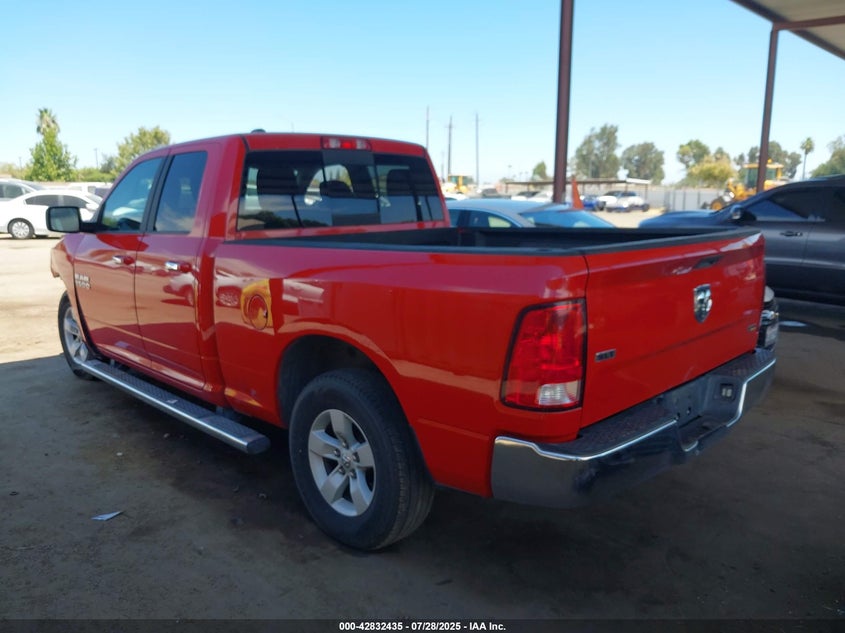 2017 RAM 1500 SLT  4X2 6'4 BOX - 1C6RR6GG2HS657201