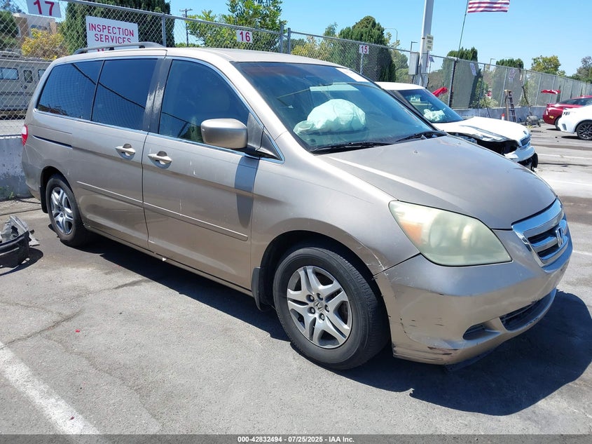 5FNRL38676B456211 2006 Honda Odyssey Ex-L auction photo 1