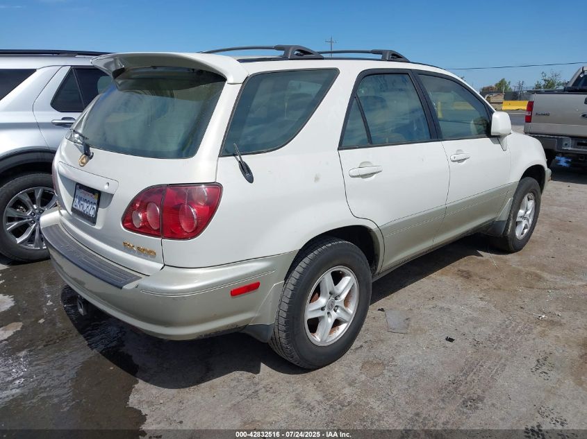 2000 Lexus Rx 300 VIN: JT6HF10U6Y0153382 Lot: 42832516