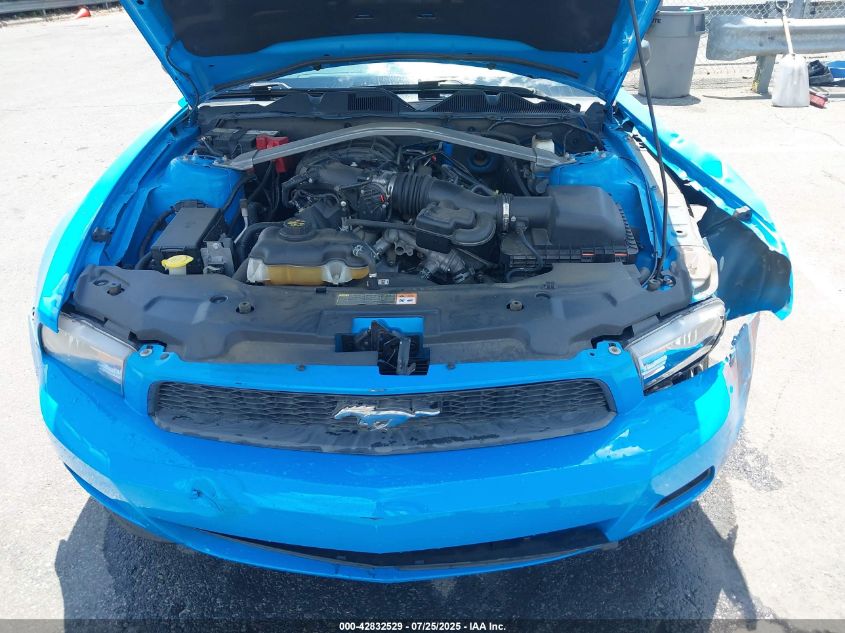 2012 Ford Mustang V6 Premium VIN: 1ZVBP8EM0C5282658 Lot: 42832529