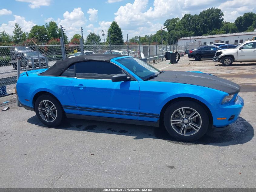 2012 Ford Mustang V6 Premium VIN: 1ZVBP8EM0C5282658 Lot: 42832529