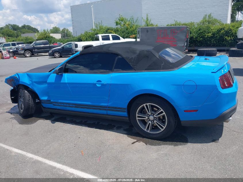 2012 Ford Mustang V6 Premium VIN: 1ZVBP8EM0C5282658 Lot: 42832529