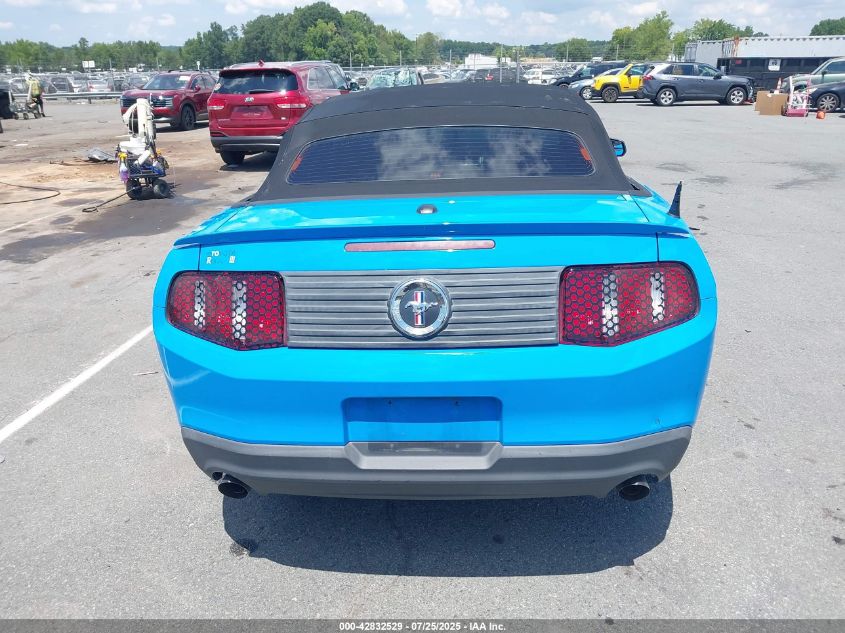 2012 Ford Mustang V6 Premium VIN: 1ZVBP8EM0C5282658 Lot: 42832529