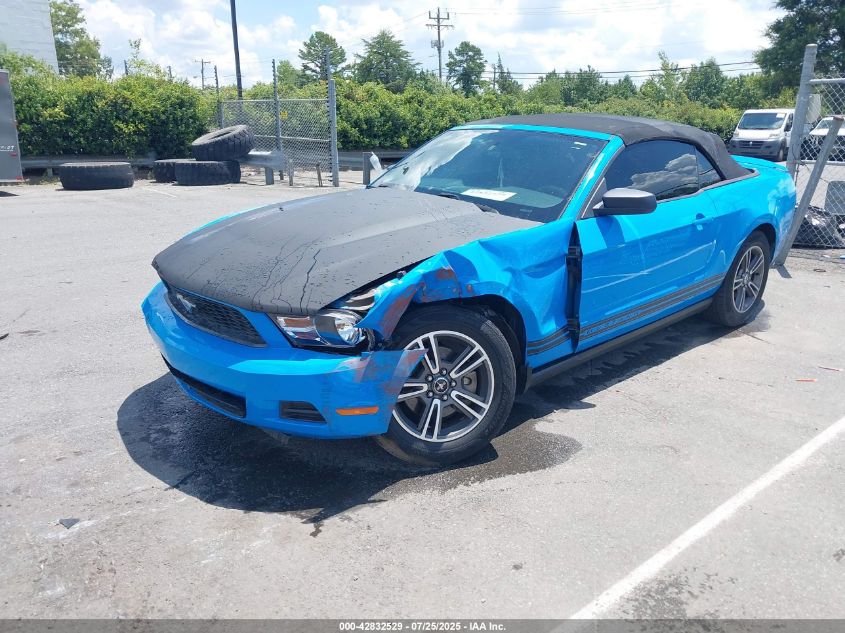 2012 Ford Mustang V6 Premium VIN: 1ZVBP8EM0C5282658 Lot: 42832529