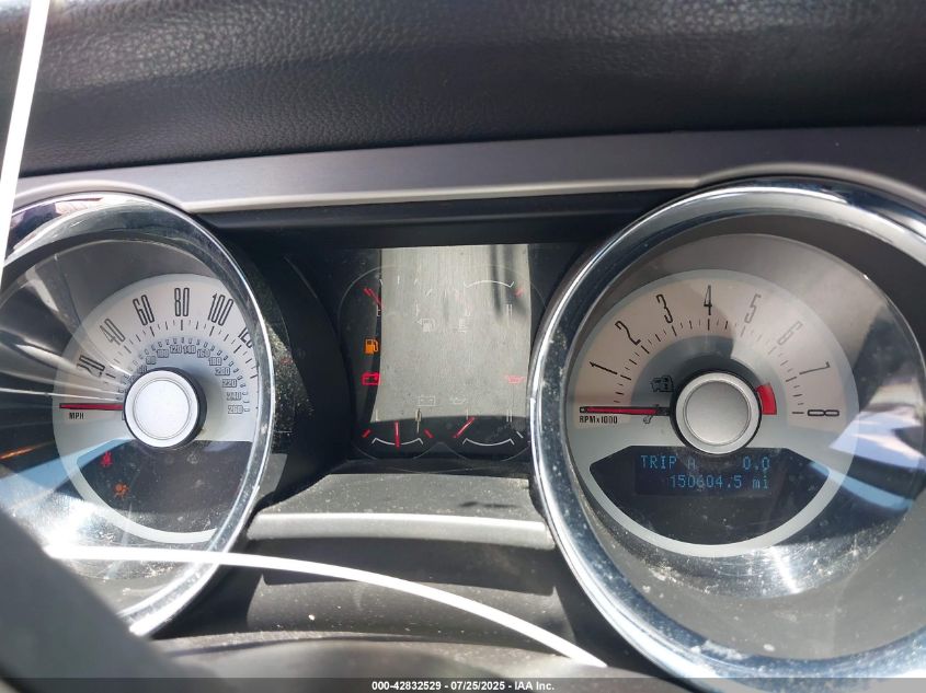 2012 Ford Mustang V6 Premium VIN: 1ZVBP8EM0C5282658 Lot: 42832529