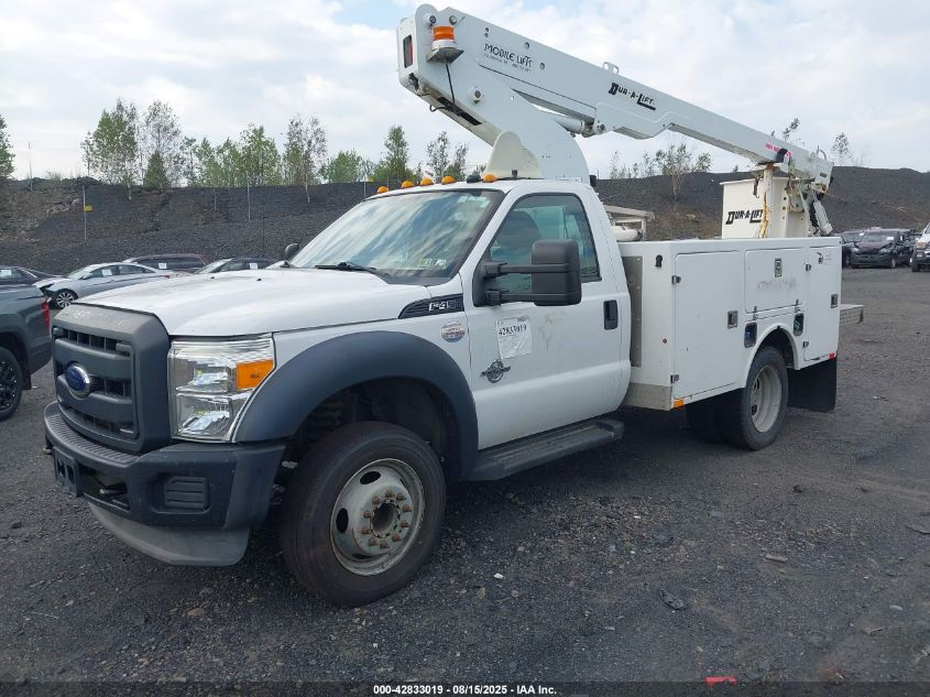 2013 Ford F-450 Chassis Xl VIN: 1FDUF4GT0DEB53652 Lot: 42833019