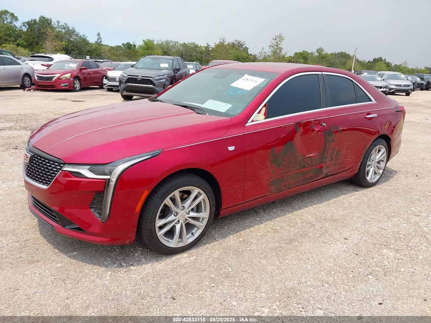 Vin: 1g6da5rk3m0136051, lot: 43326659, cadillac ct4 luxury 20212