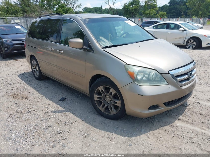 5FNRL38455B410423 2005 Honda Odyssey Ex auction photo 1
