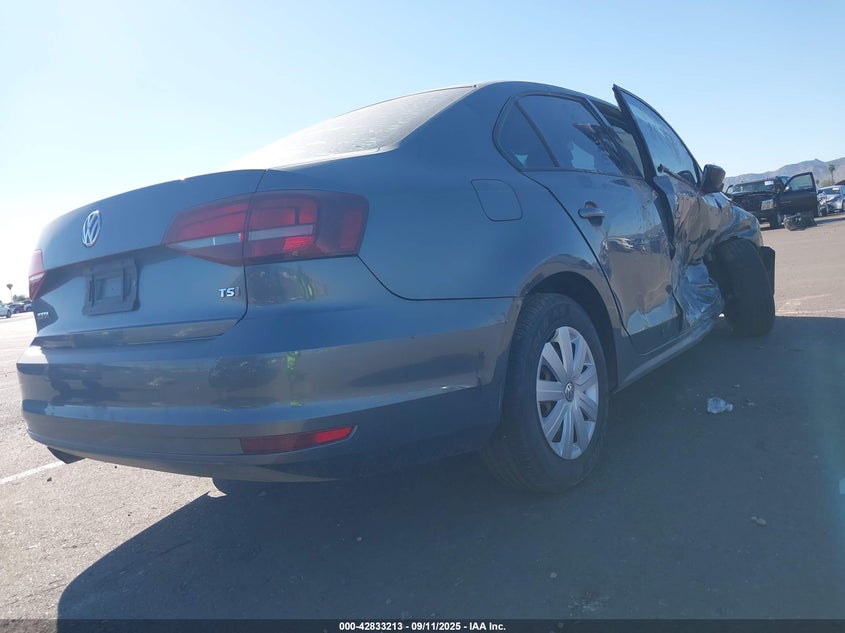 2016 VOLKSWAGEN JETTA 1.4T S - 3VW167AJ4GM302639
